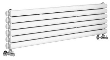 Revive Horizontal Designer White Double Panel Radiator | HL326H