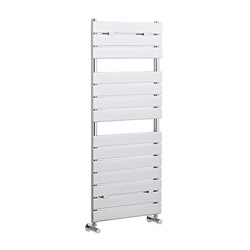 Hudson Reed Flat Panel Chrome Designer Heated Towel Rail Radiator | HL335