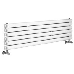 Revive Horizontal Designer White Double Panel Radiator | HL368H