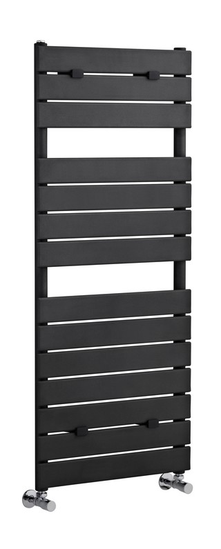 Hudson Reed Flat Panel Anthracite Designer Heated Towel Rail Radiator | HLA35