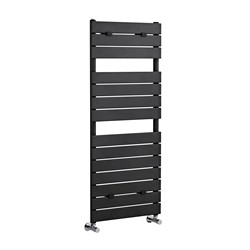 Hudson Reed Flat Panel Anthracite Designer Heated Towel Rail Radiator | HLA35