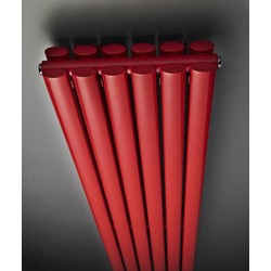 Hudson Reed Revive Red Double Designer Radiator | HRE003