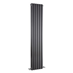 Hudson Reed Salvia Anthracite Vertical Designer Radiator | HSA005